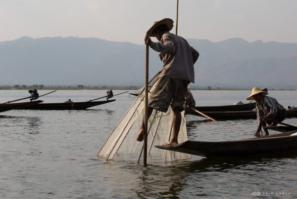 Fishemen in Inle Lake